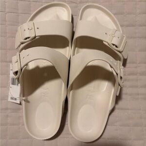Birkenstock Eggshell Sandals